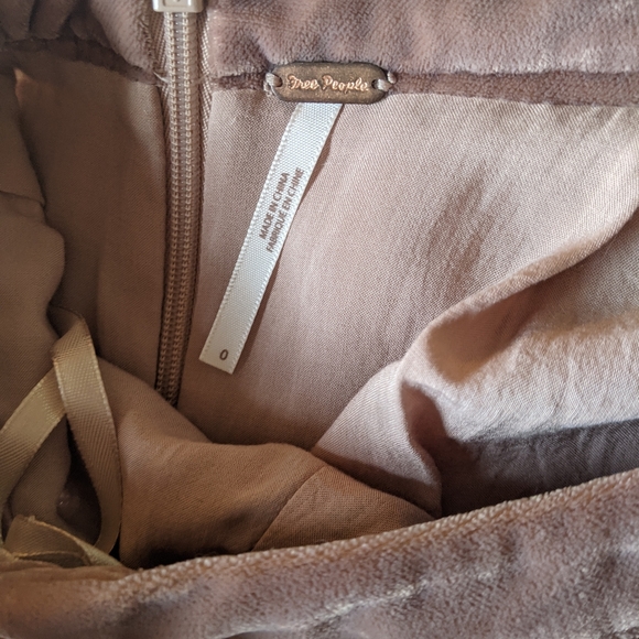 Free People Rose Gold Sequin Mini Skirt - Picture 3 of 3